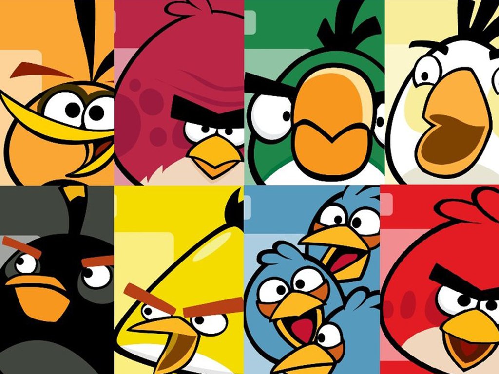 puzzle Angry Birds ptaszki