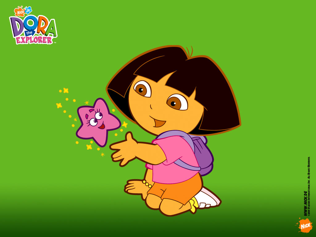 puzzle Dora explorer rusz głową
