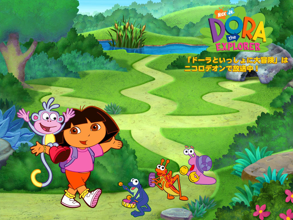 Dora i Butek dopasuj puzzle