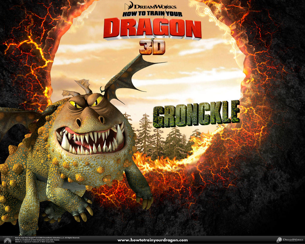 Puzzle dla dzieci Gronkiel Dragon 3d