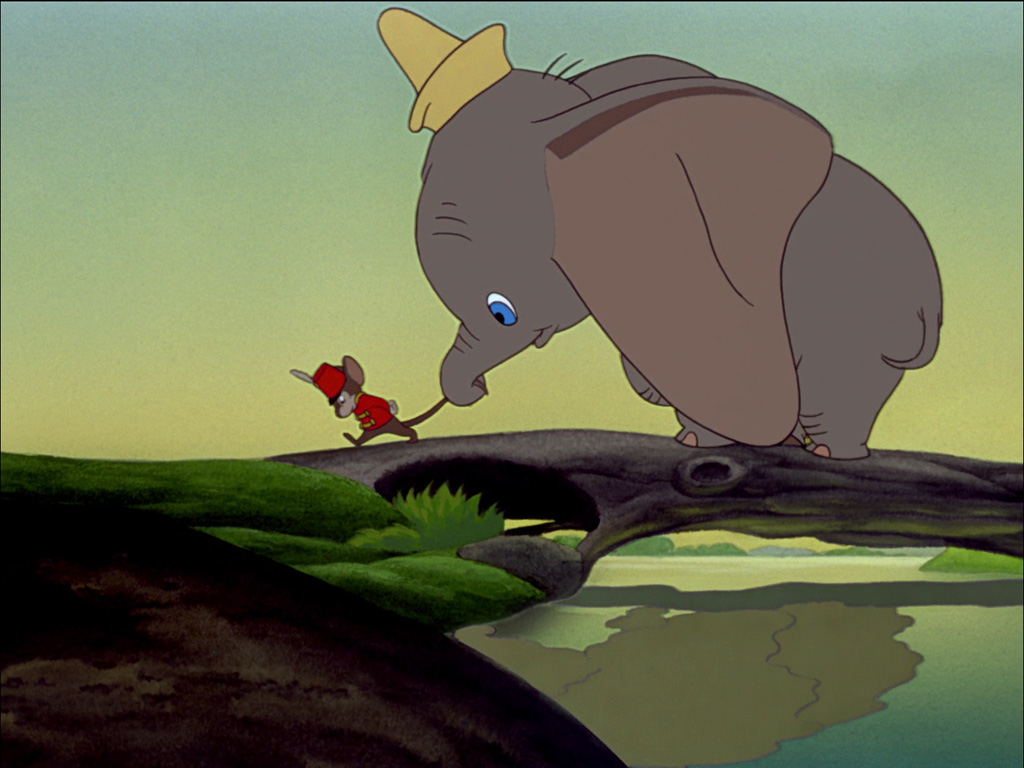 Puzzle Dumbo - na spacer z myszą