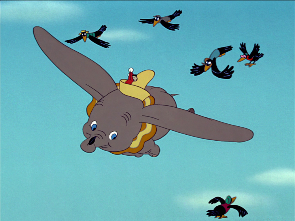 Puzzle Dumbo - latający słonik