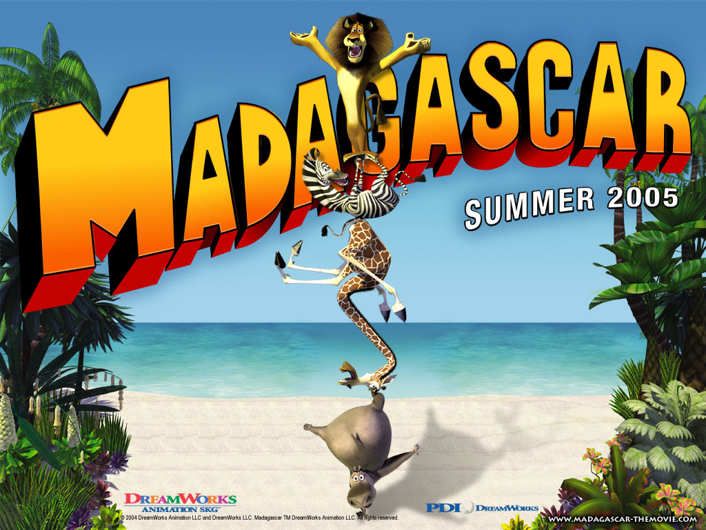 Plakat Madagaskar Puzzle graj z nami