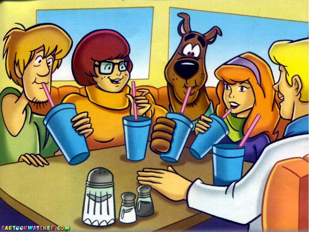 Przerwa na lunch Scooby doo puzzle