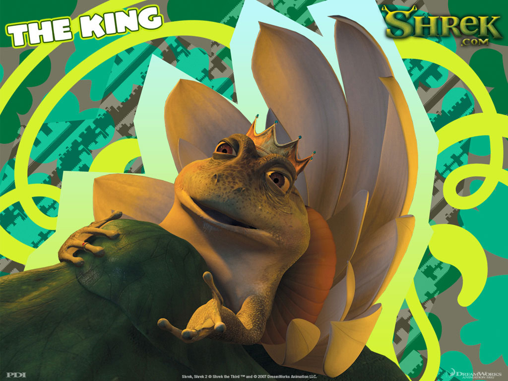 Król Żaba puzzle Shrek