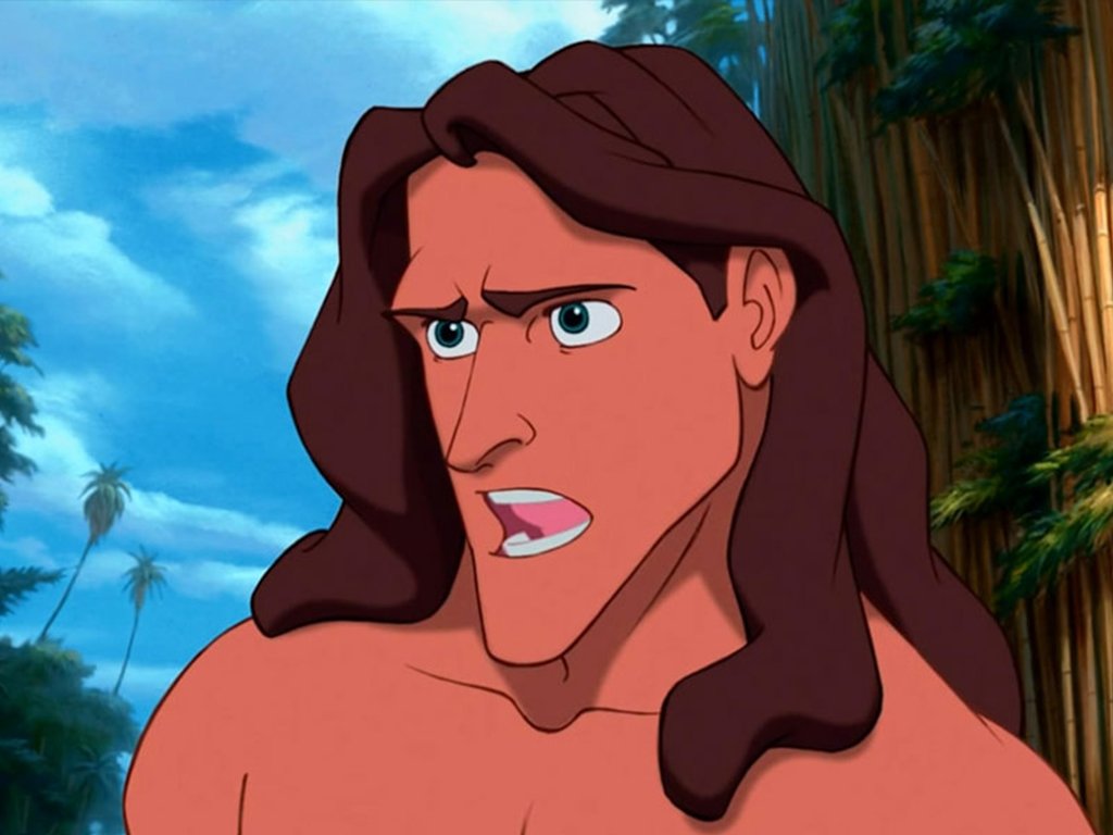 gry puzzle obrazek z bajki o Tarzanie i Jane nr 74