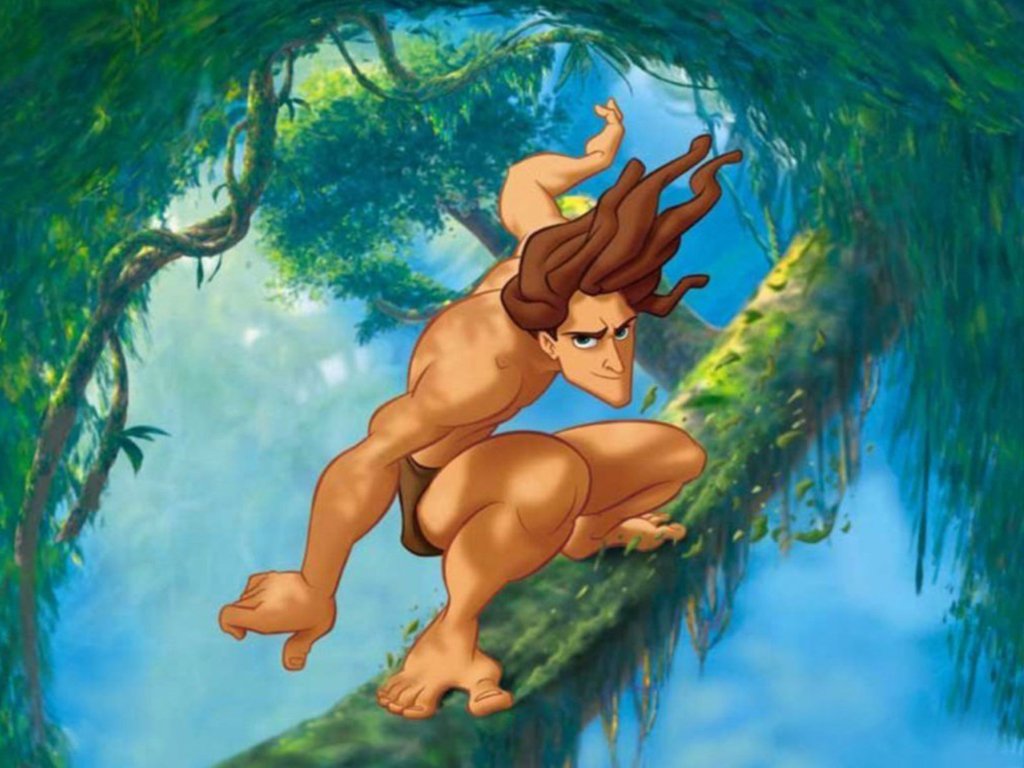 puzzle z bajki o Tarzanie i Jane nr 92