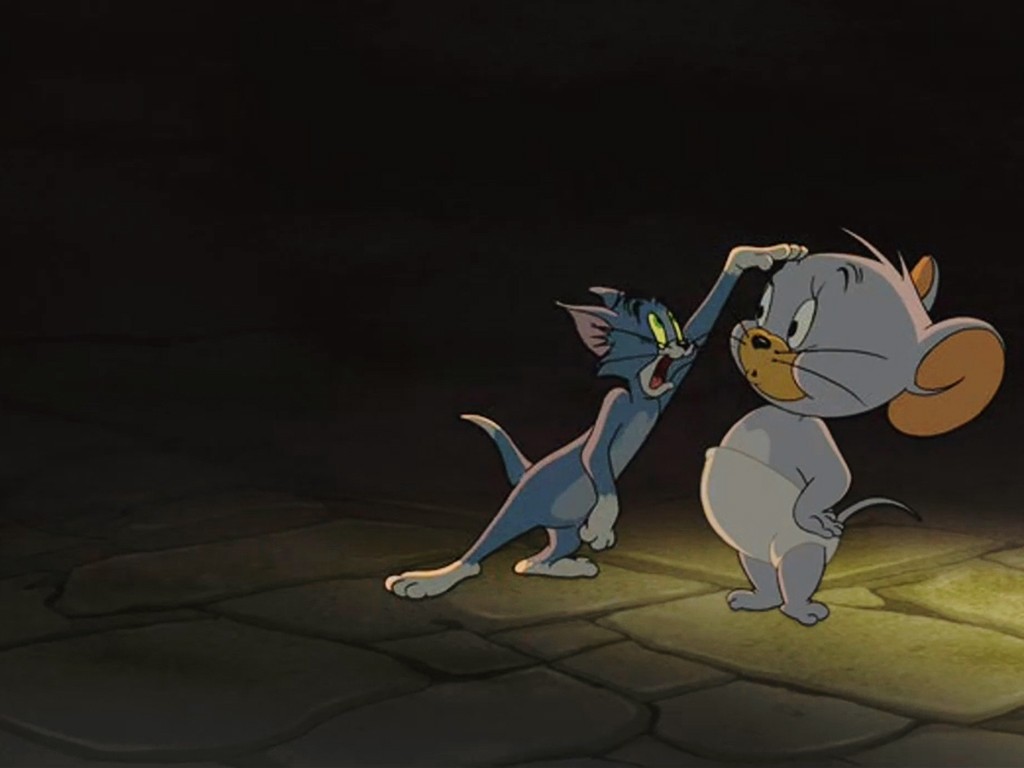 puzzle z bajki Tom i Jerry Magiczna Fasola