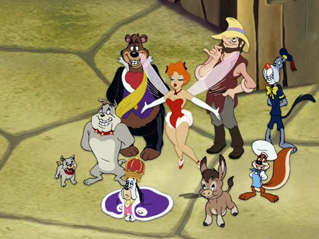 puzzle online z bajki Tom i Jerry Magiczna Fasola