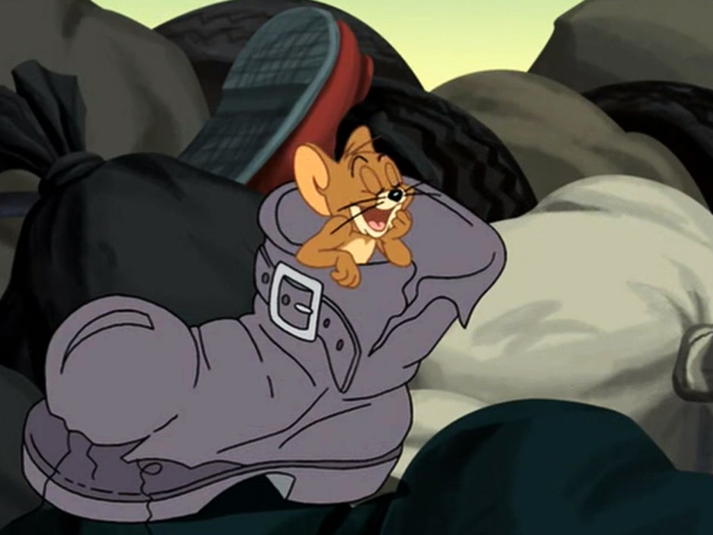 puzzle online z bajki Tom i Jerry