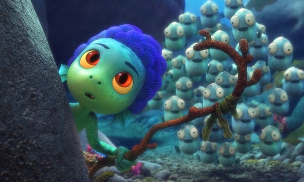 obrazek z bajki Luca Pixar