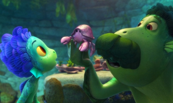 obrazek z bajki Luca Pixar Tata 