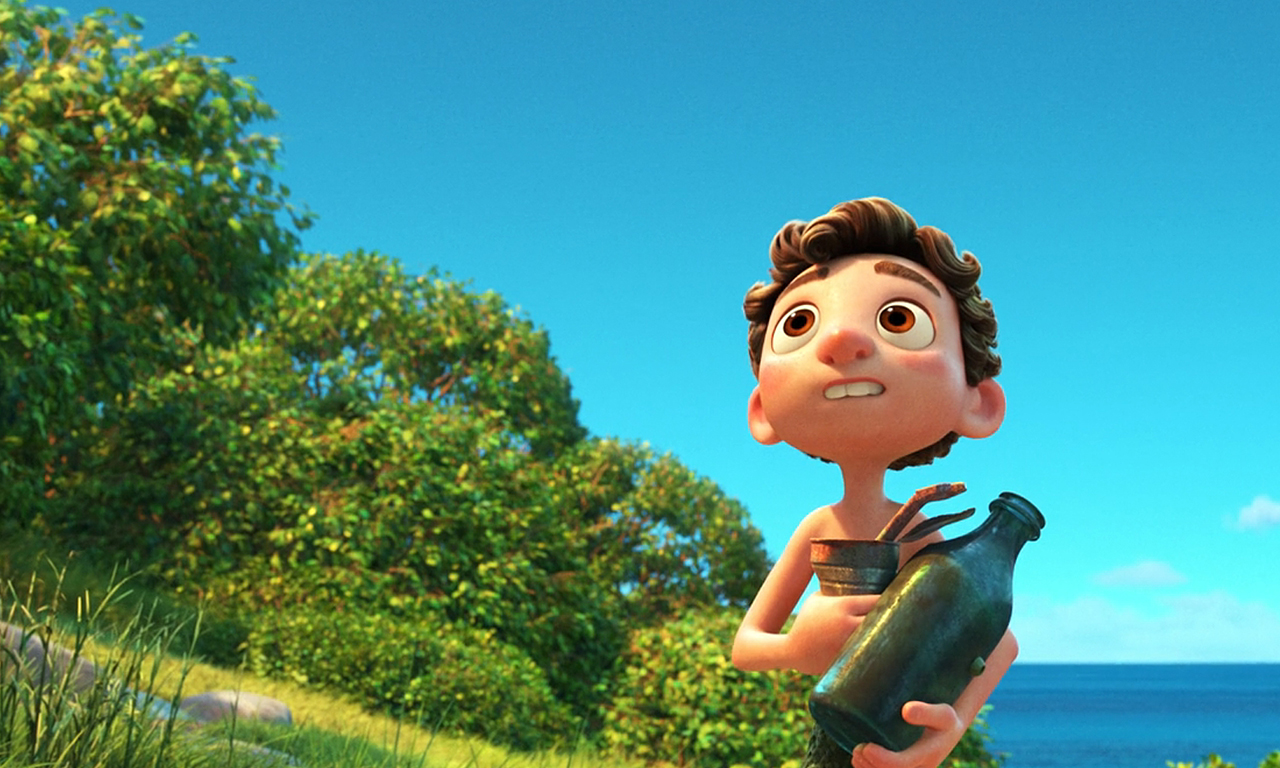 obrazek z bajki Luca Pixar marsz na nogach