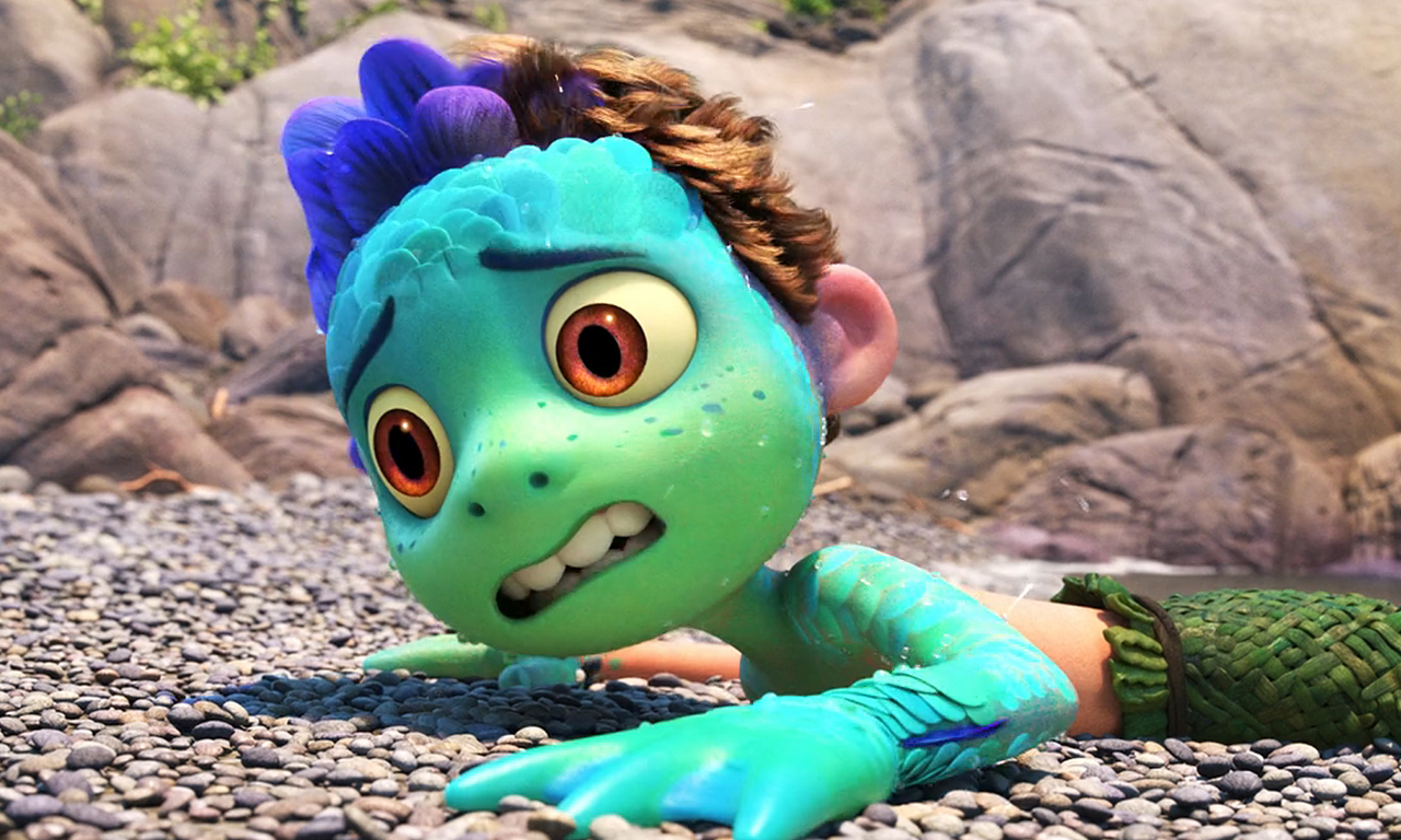 obrazek z bajki Luca Pixar Luca Przemiana